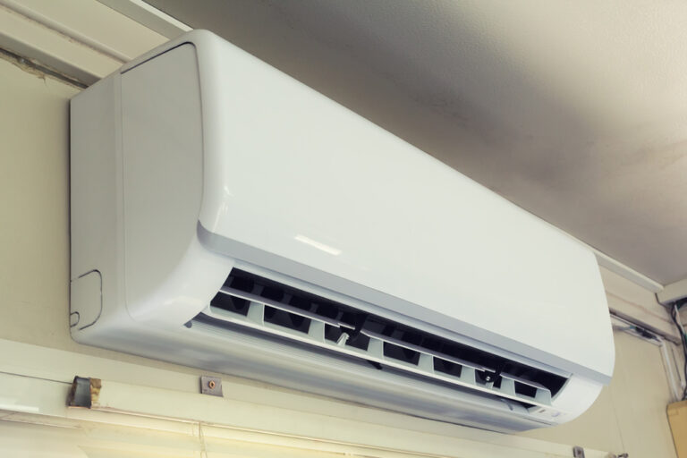 Air Temperature Professional installs a mini split AC unit